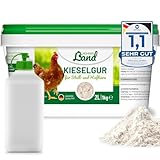 HÜHNER Land TESTURTEIL SEHR GUT 01/24 Kieselgur, Kieselgur für...