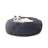 Bedsure Katzenbett große Katzen flauschig - Ø 50 cm Bettchen...