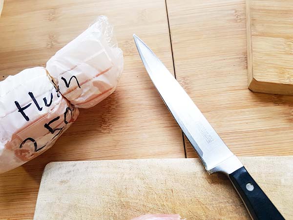 Eingefrorenes Fleisch